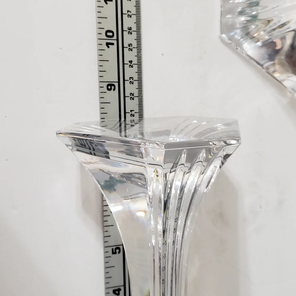 Miller Rogaska Crystal Candlestick Holders Set